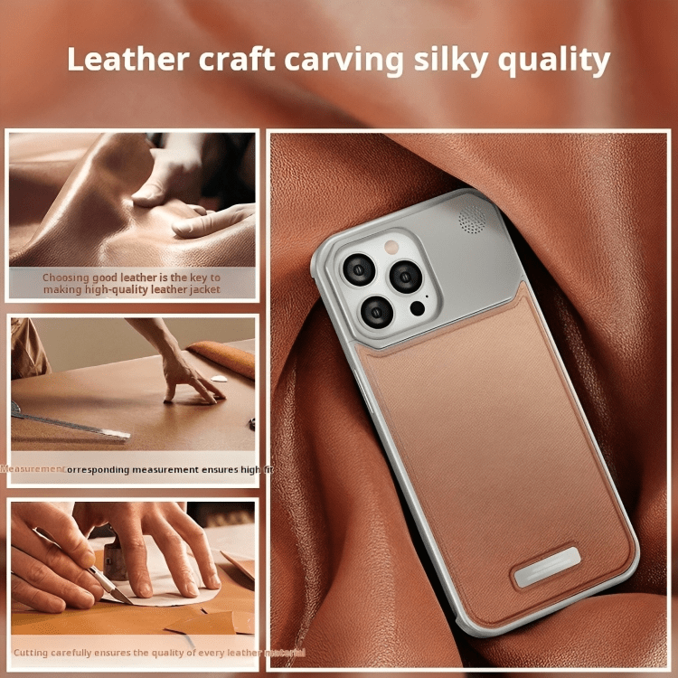 Loft Shelf – Stylish Leather Aluminum Phone Case