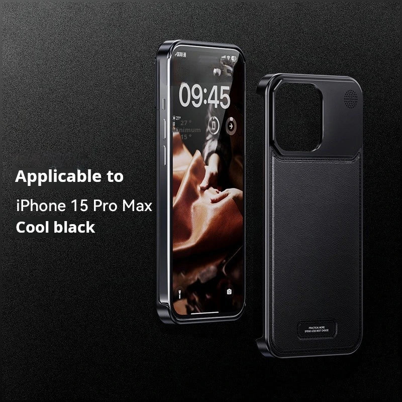 Loft Shelf – Stylish Leather Aluminum Phone Case